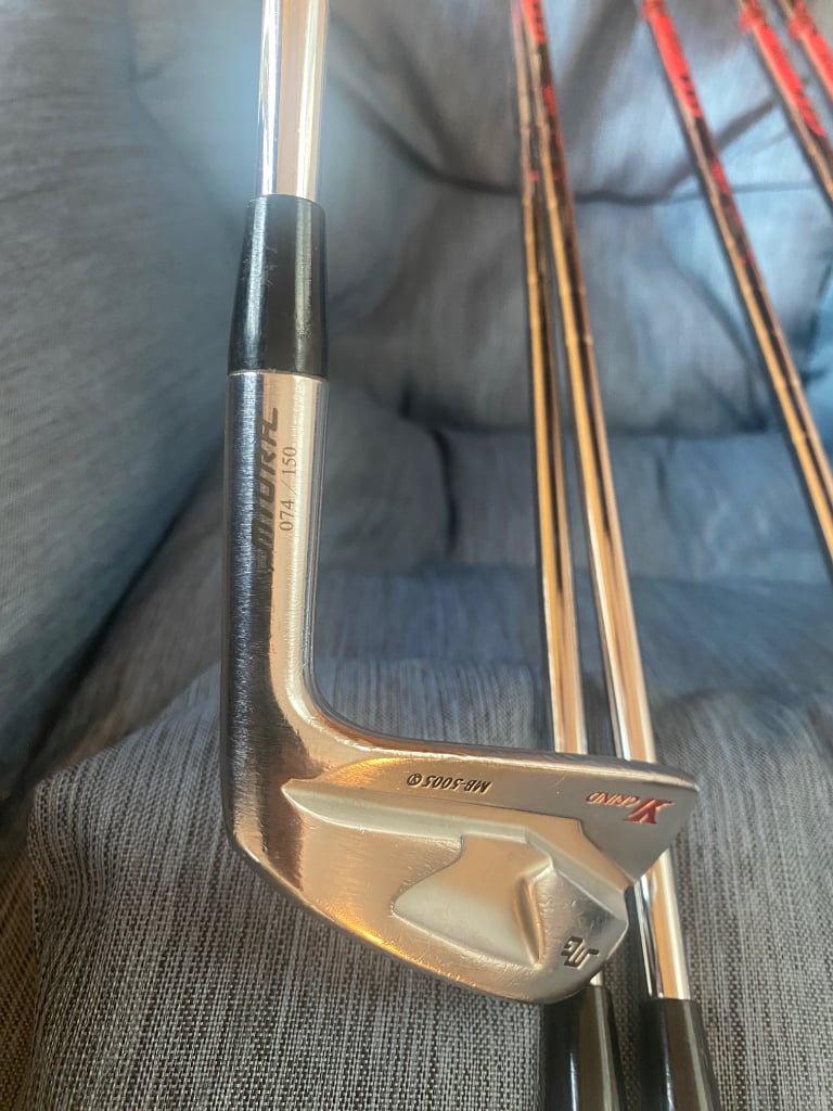 RARE, Rare Miura. 1 of 150, MB-5005 YGrind 5-PW; Srixon ZX 3w with