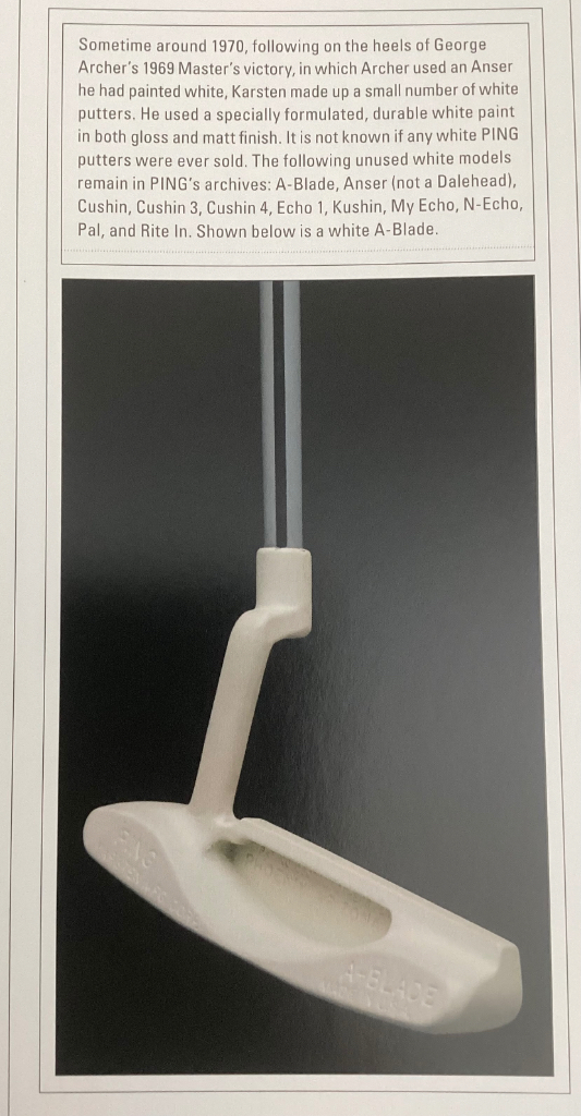 Ping A-Blade (85029 zip) info? - Hickory, Persimmon and Classic