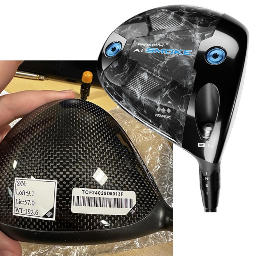 Callaway Paradym Ai Smoke Triple Diamond Max Driver! In-Hand