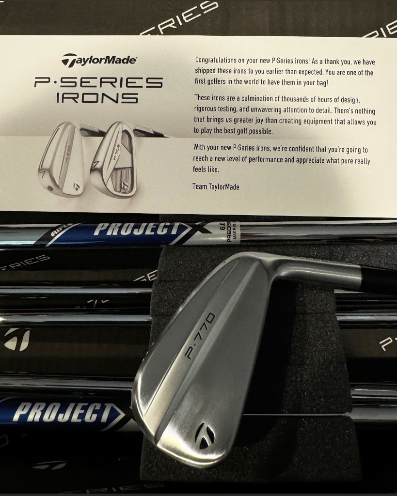 2024 TaylorMade P770 Irons! In-Hand Pics! - Page 7 - Tour and Pre