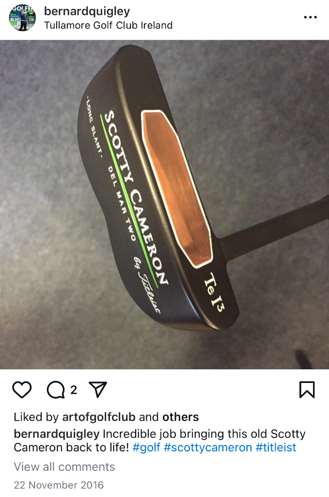 SC Tel3 Del Mar 2 Long slant - real or fake? - Putters - GolfWRX