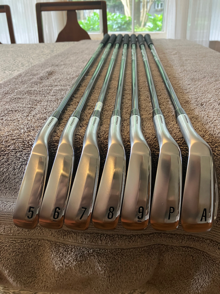 SOLD! Srixon ZX5 MKII Irons, 5-AW, Recoil Dart 65F3 — purchased