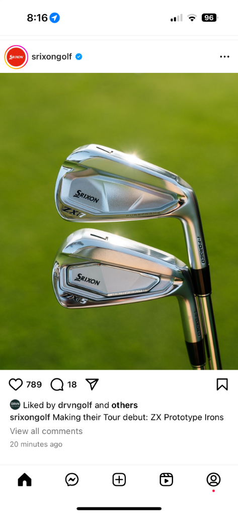 2024 Srixon ZX Irons - Page 4 - Tour and Pre-Release Equipment