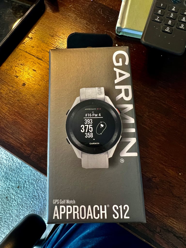 NIB Garmin Approach S12 White Watch - For Sale Archive-For