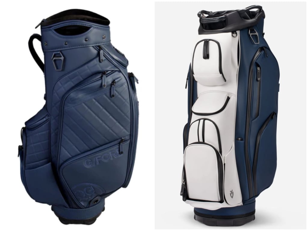 G/Fore Midsize Staff vs Vessel Lux Pro Cart - Golf Style and ...