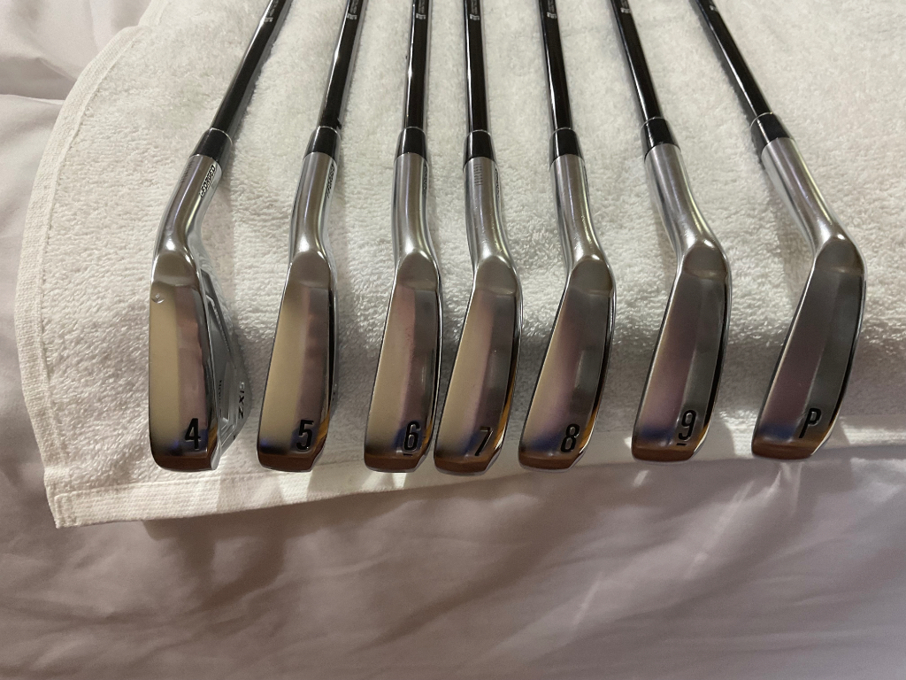 2025 TaylorMade P790 iron set 5-pw MMT 105 stiff. Srixon Zxi5 4-pw