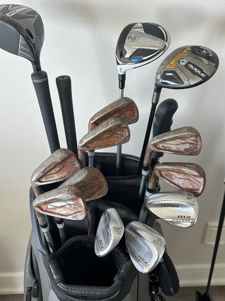 Lefty Witb 2025 Zx7(raw) - What's In The Bag Photo Edition - GolfWRX