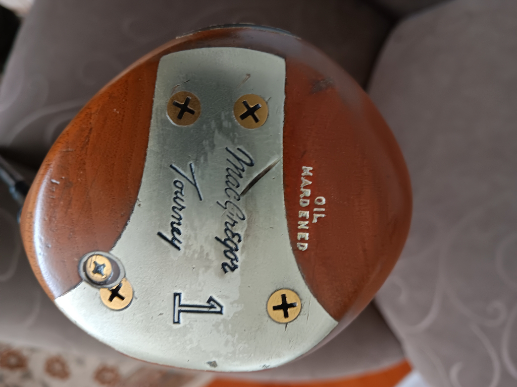 MacGregor - Tommy Armour - Ben Hogan persimmons find - Hickory