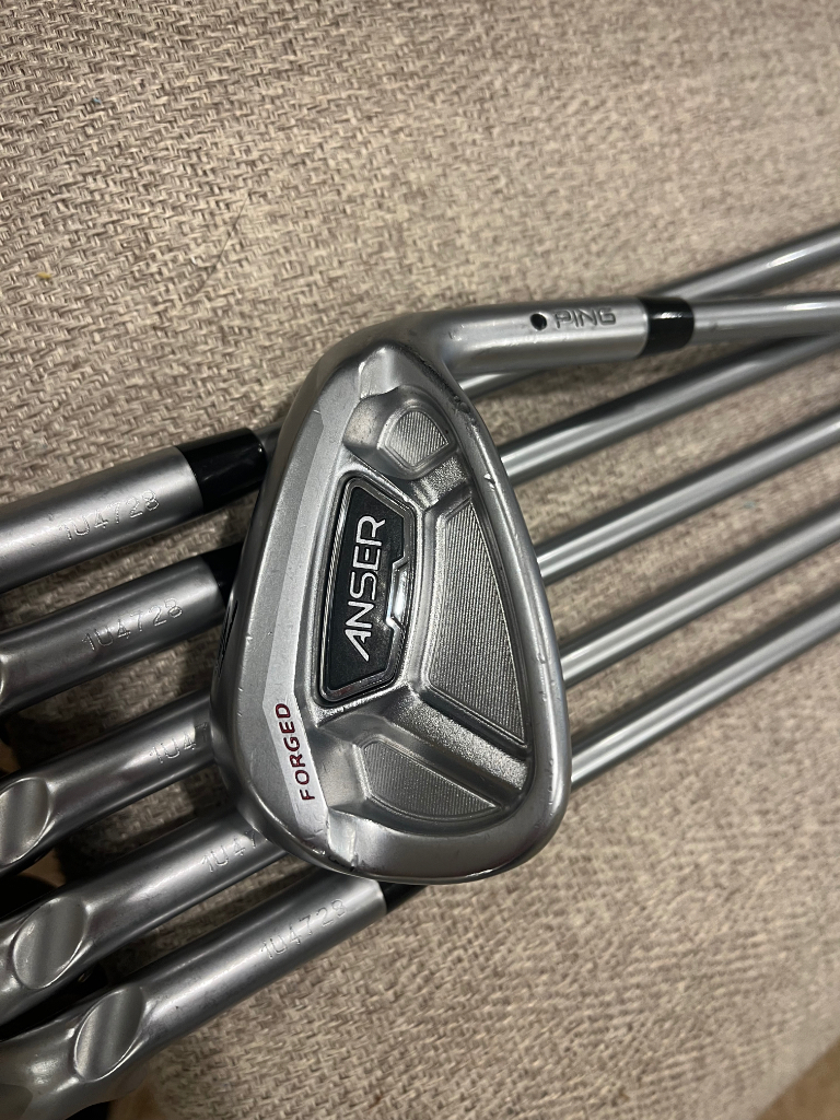 Ping Anser Forged irons. Japan build. Take a look and they're