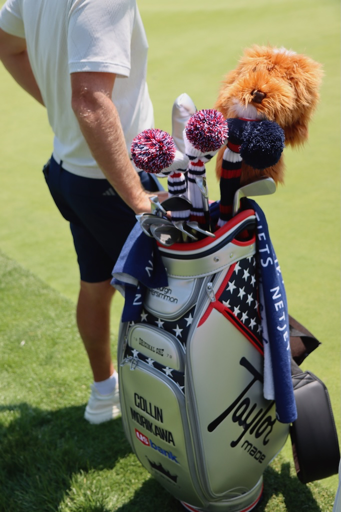 Collin Morikawa TM Qi10 driver - 2025 US Open - Tour and Pre