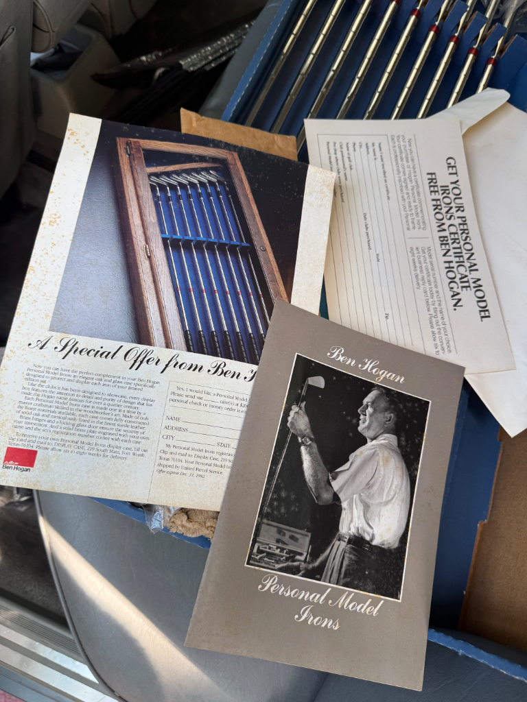 Ben Hogan Personal Model Irons. - Classic Golf And Golfers - GolfWRX