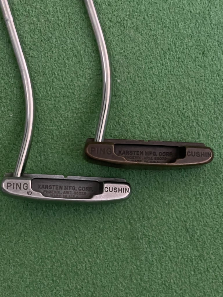 Vintage Karsten PING A-BLADE Men's RH PUTTER 65029 35 W/Lamkin Grip RARE