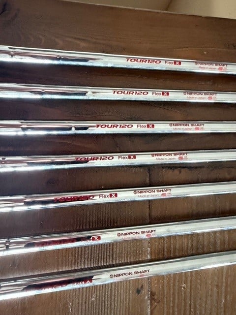 Ping Blueprint S iron set (RH) 5-PW ($750) with Nippon Modus 120x