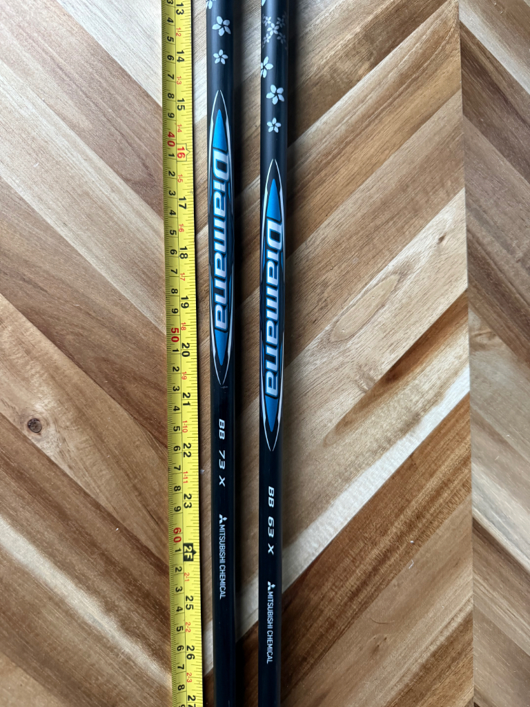 Diamana BB 63x and BB 73x- Driver and wood shaft combo** - For