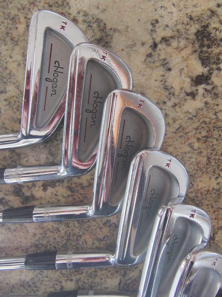 Ben Hogan Tom Kite iron set? - Hickory, Persimmon and Classic