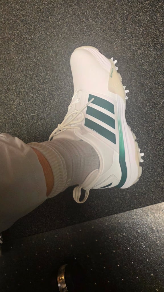 adidas gazelle silver green womens adidas Tour360 24 Men's Leather Spiked Golf Shoes 2026