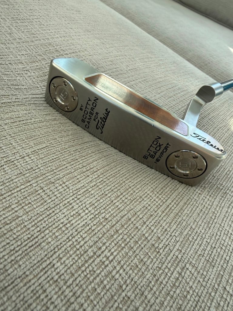 Price Drop - Limited Release 2008 Scotty Cameron Button Back