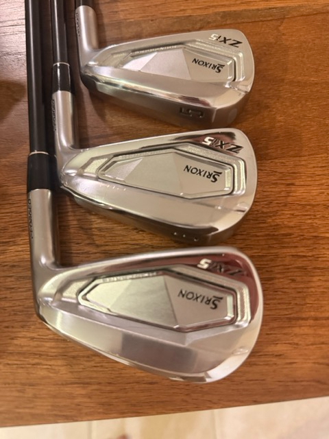 5-AW Srixon Zxi5 Irons with Axiom 105S shafts - For Sale Archive
