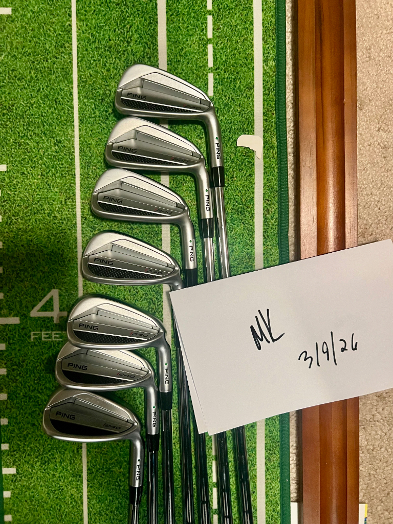 Ping i240 5-AW Power Spec modus 105 stiff, green dot 2* upright