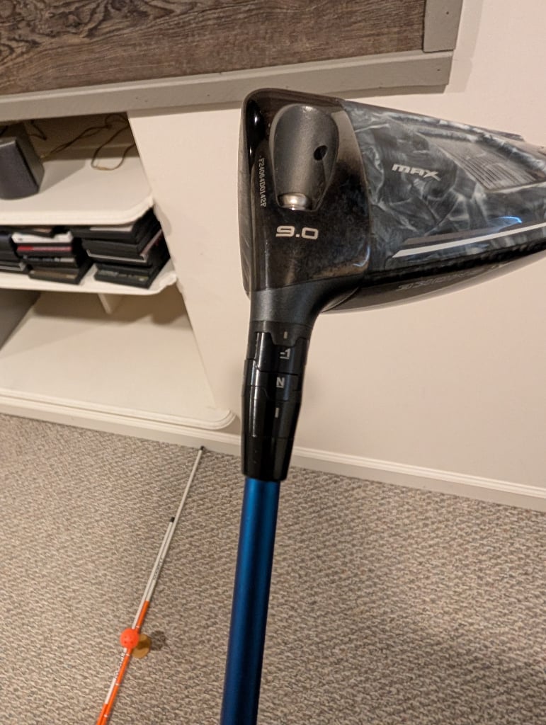 Callaway AI smoke Max 9* with Ventus new blue 6s - For Sale