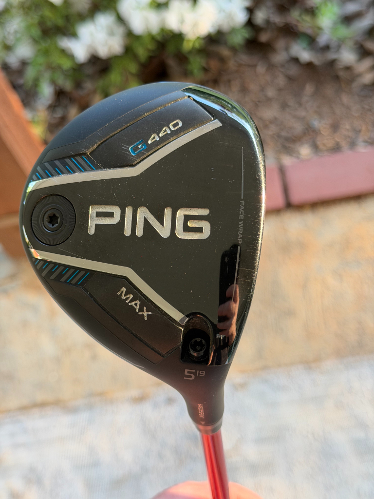 Ping G440 Max 5 wood Ventus TR Red 8x and Callaway Elyte Triple