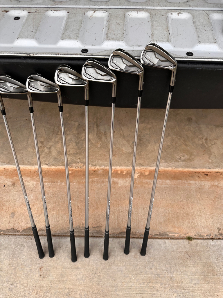 TSR2 8 Degree, Tensei 1K Black 65x. Srixon ZX7 Gunmetal/Black with