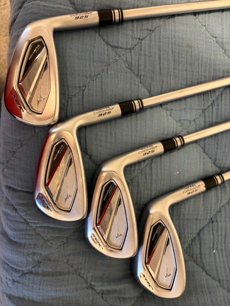 Mizuno JPX925 Hot Metal Pro. 4-GW. NS Pro Super Peening Orange