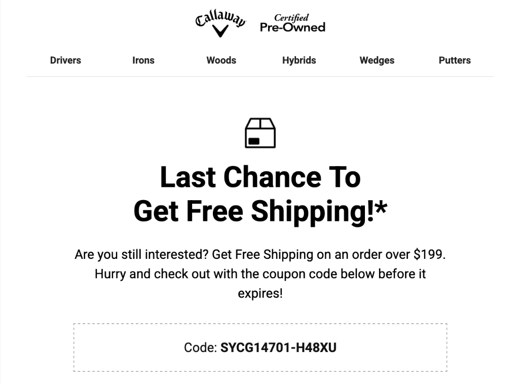 The Great Callaway Preowned Deals Thread - Page 95 - Deal or No