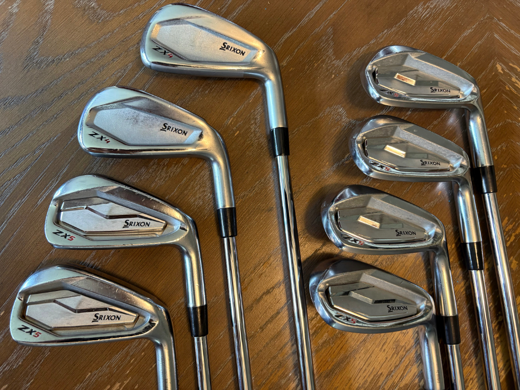 2 Beautiful Iron Sets Ping G400 and Srixon ZX4/ZX5 Combo Set