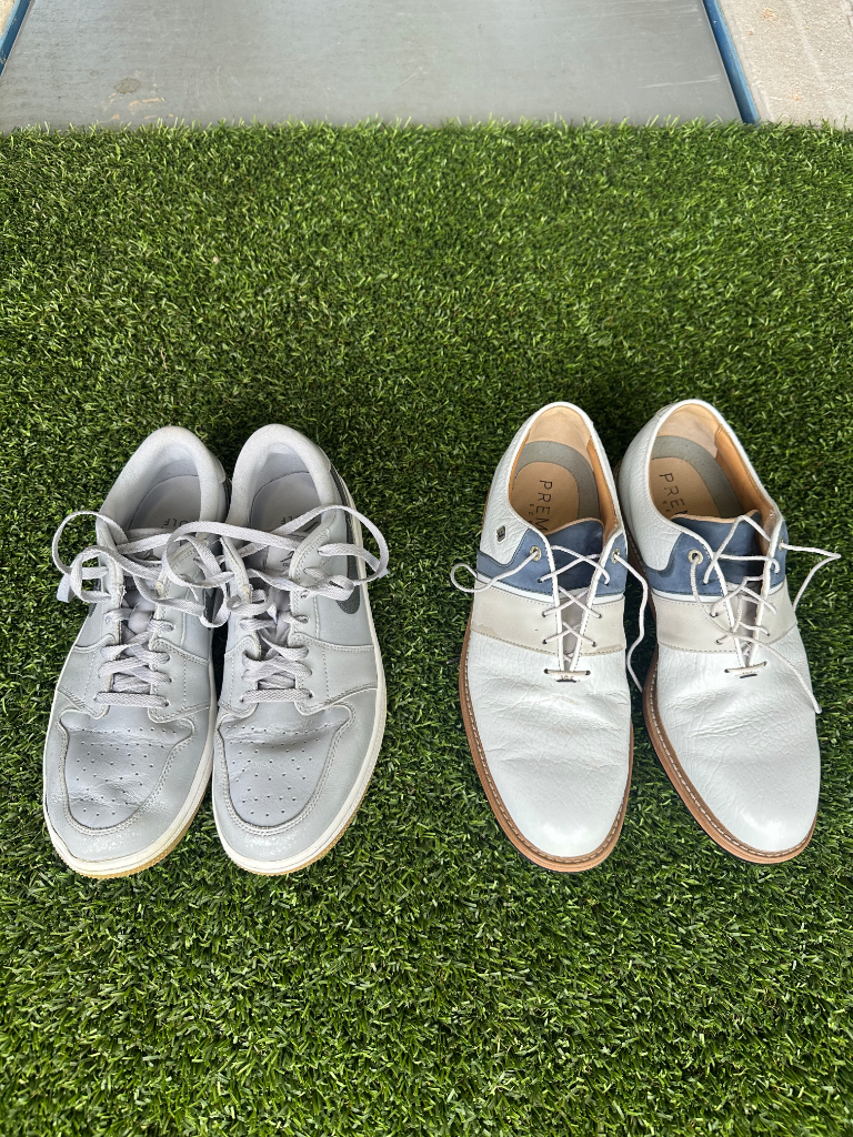 Shoes - FJ Premier Packard LX (11M) & AJ1 Low G (11.5