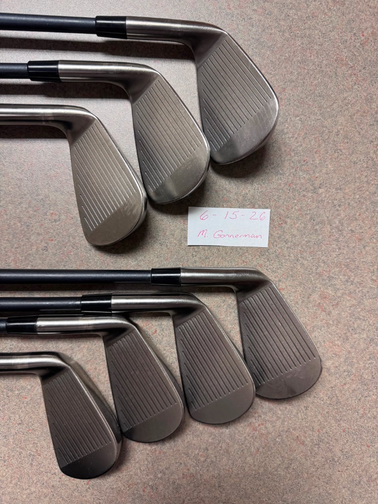 Srixon Black Nickel ZX7 MKII Black Modus shafts and TaylorMade