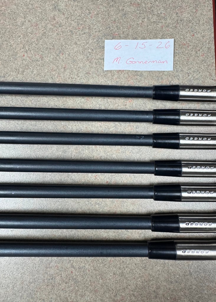 Srixon Black Nickel ZX7 MKII Black Modus shafts and TaylorMade