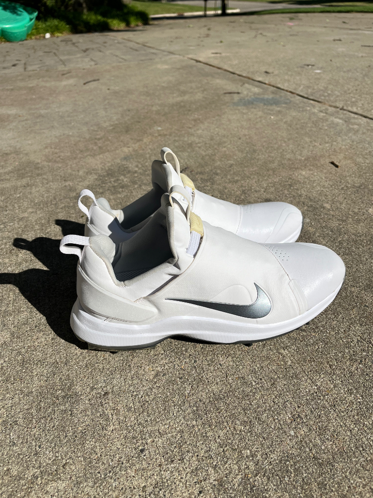White/Red/Silver Nike Tour Premiere SZ 10 Mint $100 shipped - For