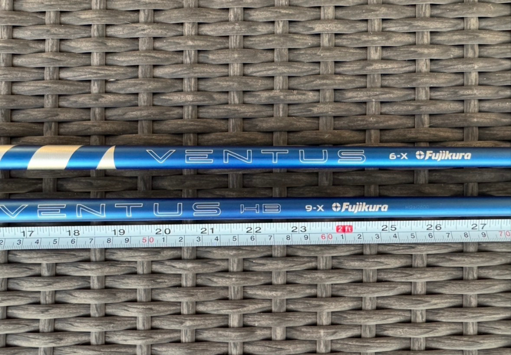 I'm too slow to hit my Ventus Blue+ X shafts so please buy them