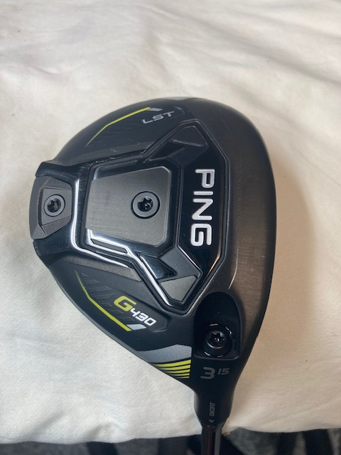 Ping G430 LST 3wood and 2019 Titleist ProV1x Left Dash