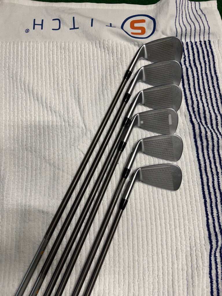 MORE PRICE DROPS! Ping Blueprint S irons w/Steelfiber i95 stiff