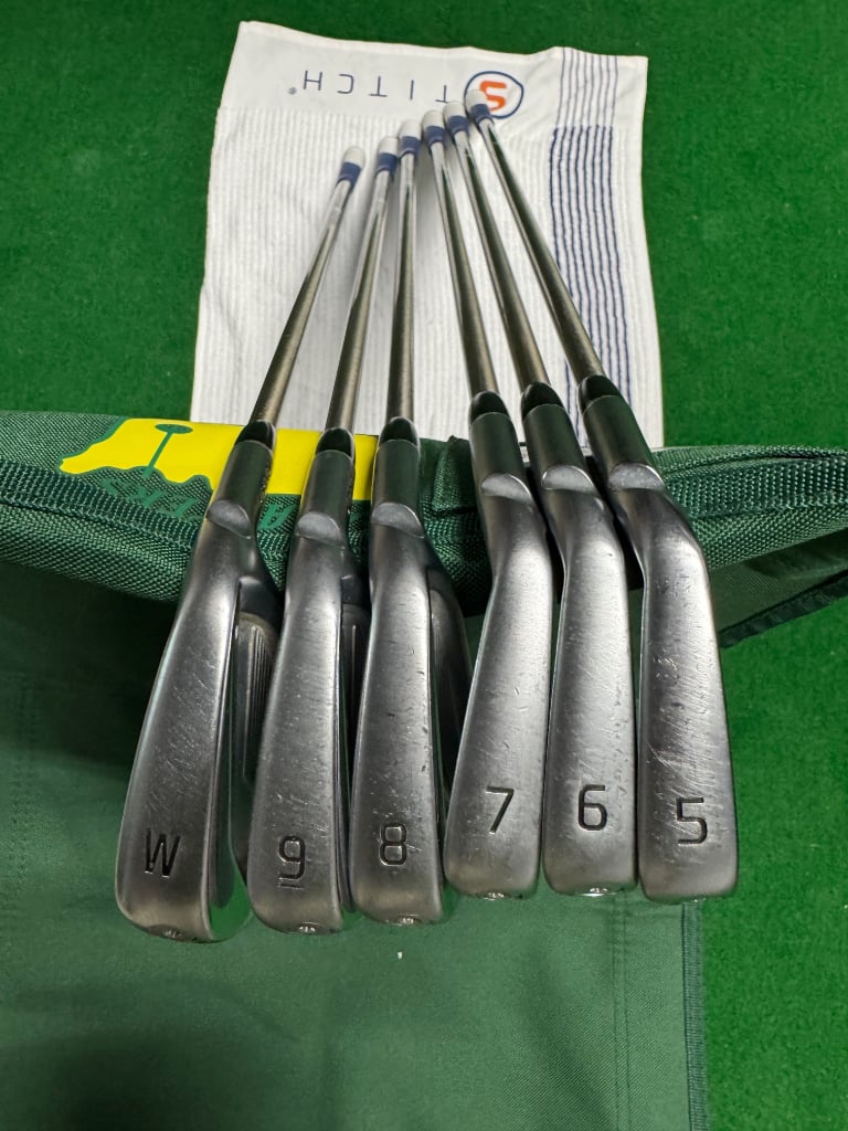 MORE PRICE DROPS! Ping Blueprint S irons w/Steelfiber i95 stiff