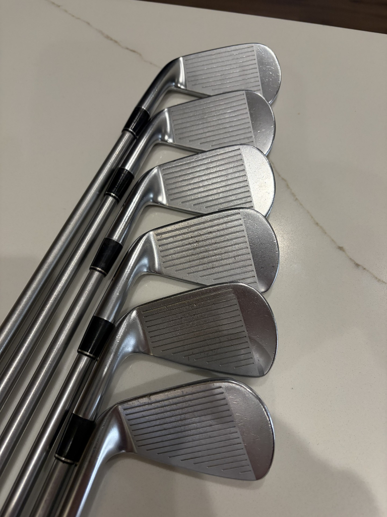 Srixon ZX7 MKII 4-9, Elyte Driver Head 9*, Fujikura MC Putter