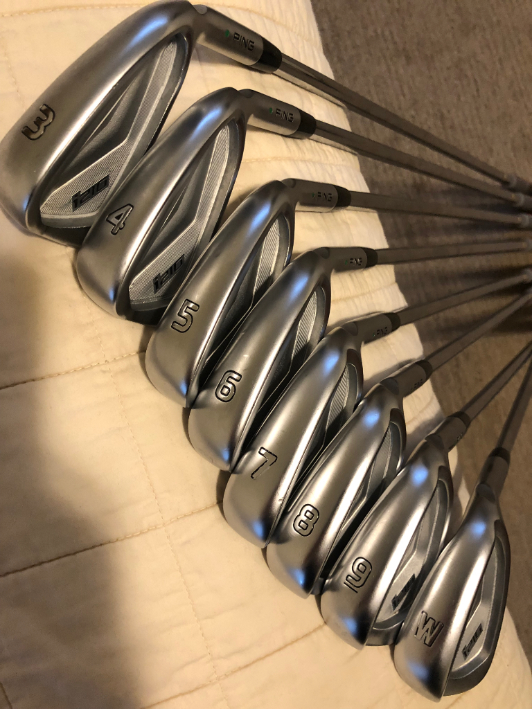Ping i210 3-PW X100, Cobra 2026 King 5-G, Srixon ZXi 9* driver KBS
