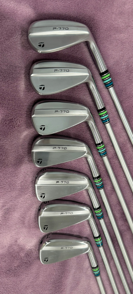 MINT! 2024 Taylormade P770 4-PW w/ Project X LS 6.5 shafts