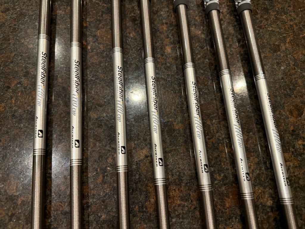 Srixon ZXi7 w/ Steelfibers and set of Vokey SM9 raw w/ steelfibers