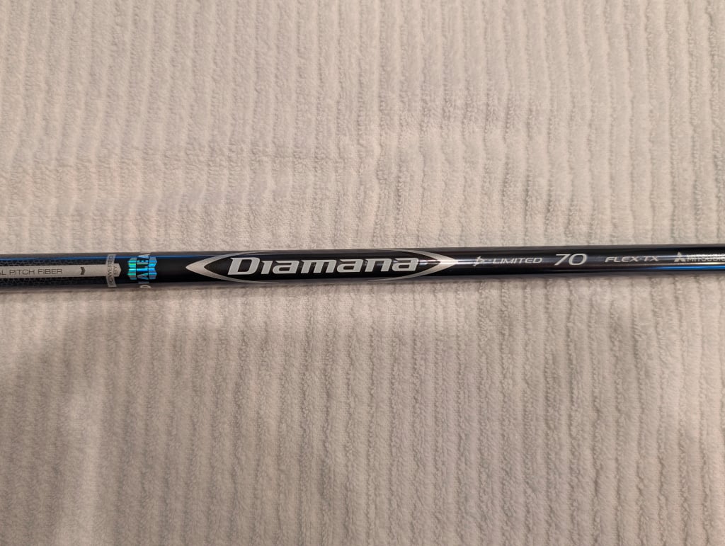 Diamana D- Limited 70 TX Callaway Tip & Callaway Epic Speed 15° 3