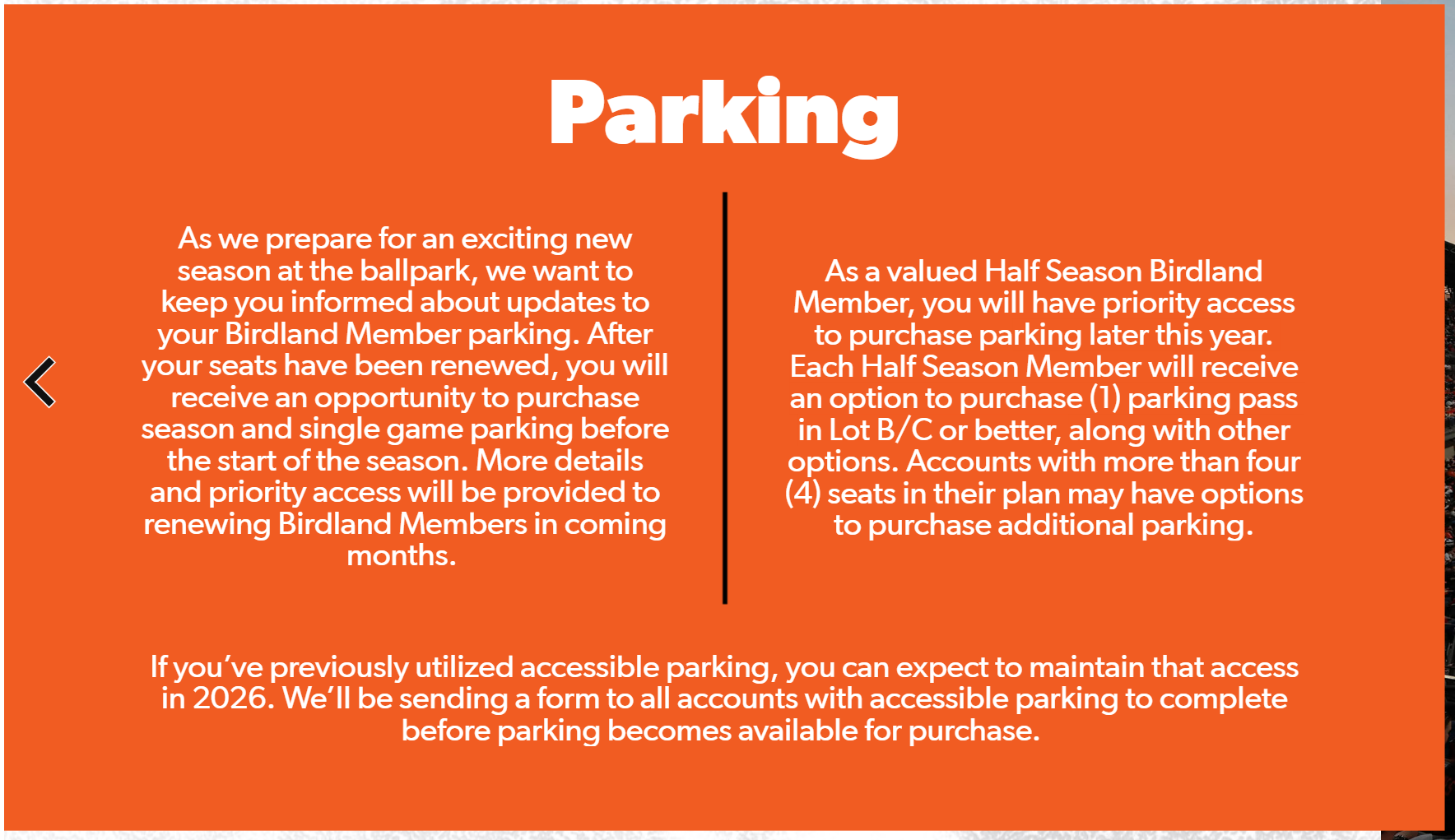 2026 Orioles: Ticket packages changes (massive overhaul) - Page 13 ...