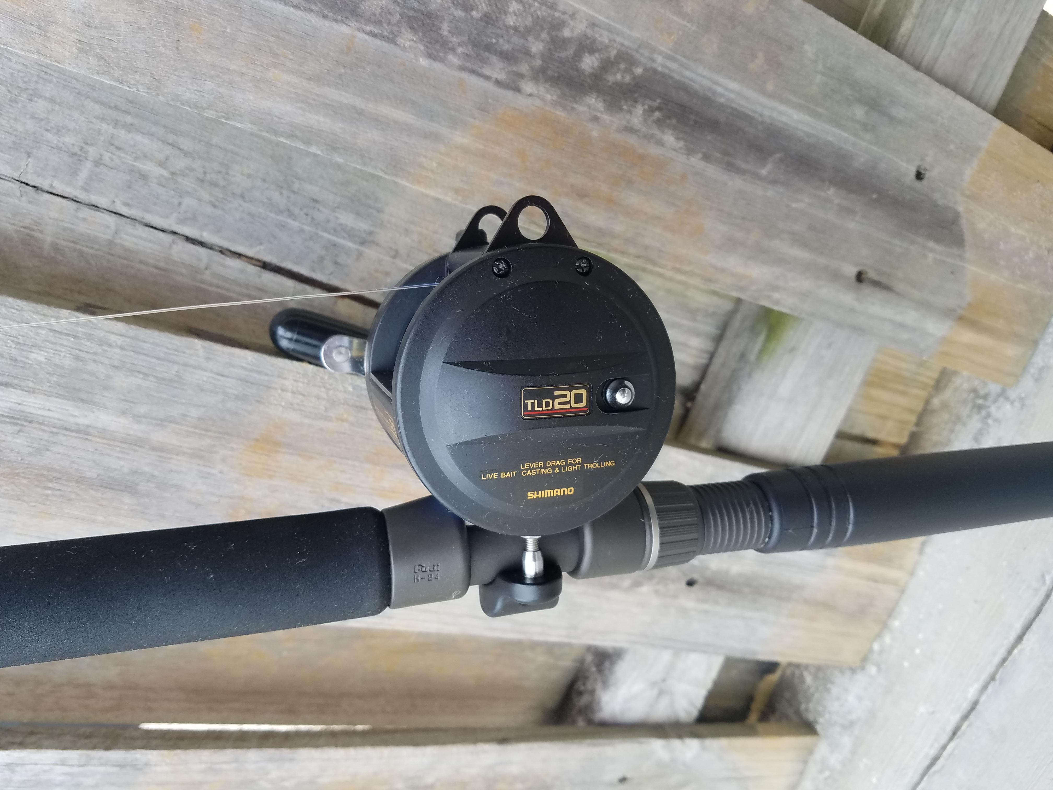 Shimano TLD 20 on Black Fin Rods (SOLD) - Tackle & Other - MBGforum.com