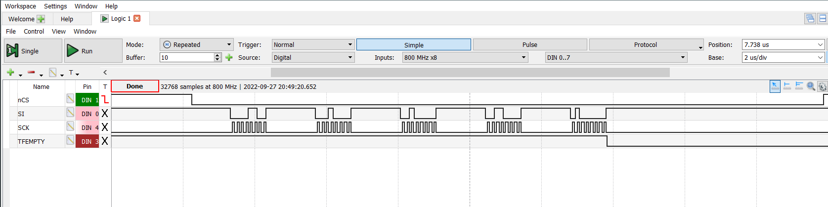 Digital Discovery logic waveforms very glitchy - Test and Measurement ...