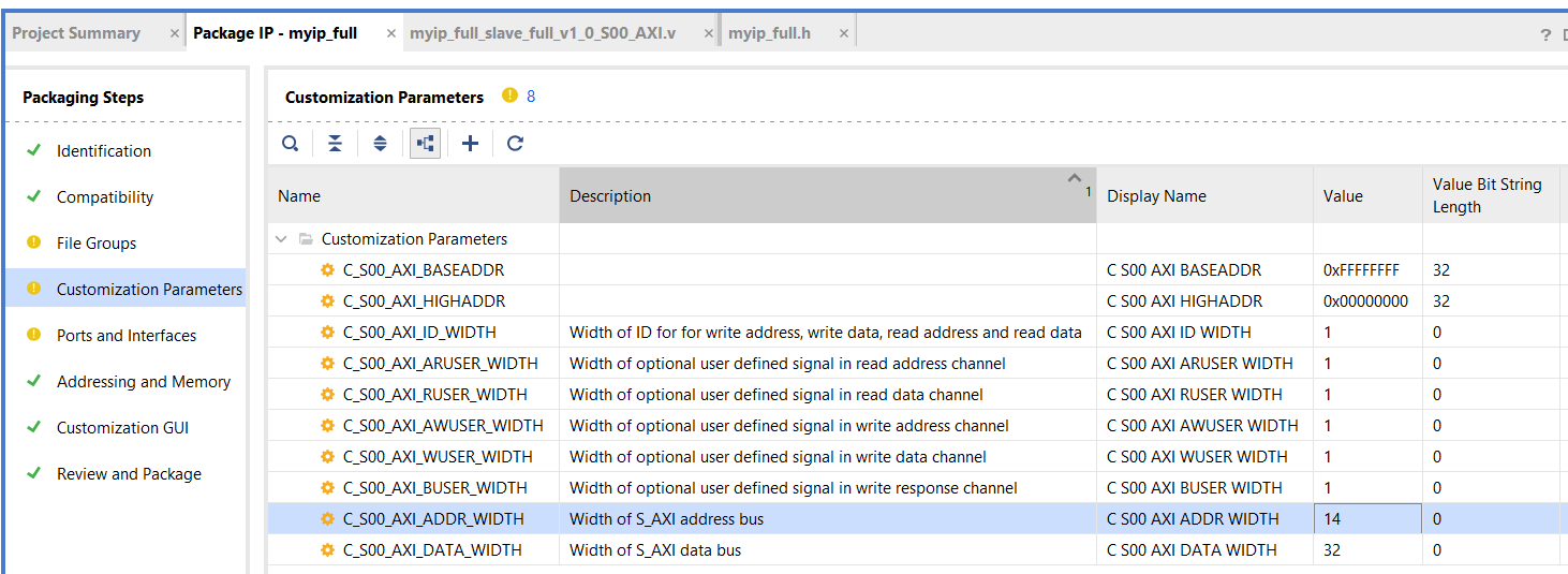 Vivado 2025 - AXI full peripheral limited to 1k usable address space ...