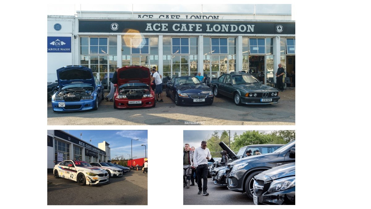 German Car Night @ Ace Cafe London (BMW & Mercedes)