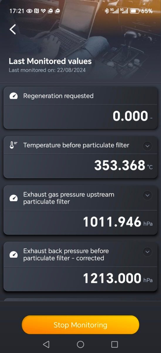 Dpf error 245700 - F10, F11 and F07 Technical - Forum 5