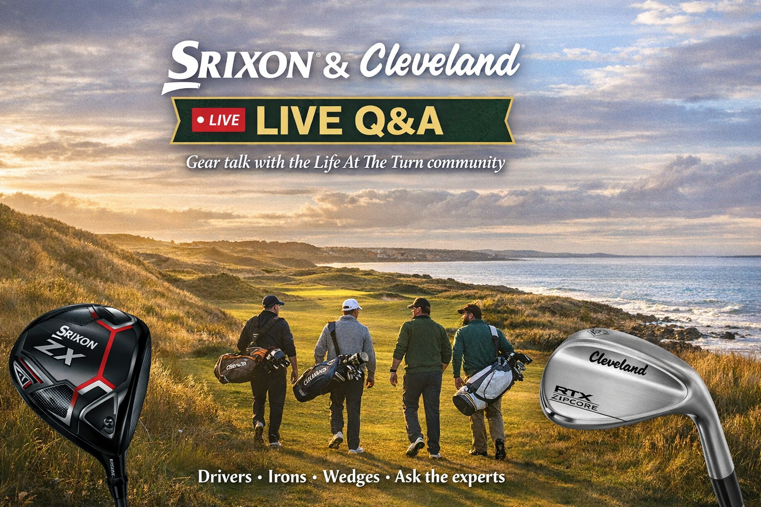 Live Q&A With Casey of Srixon/Cleveland Golf