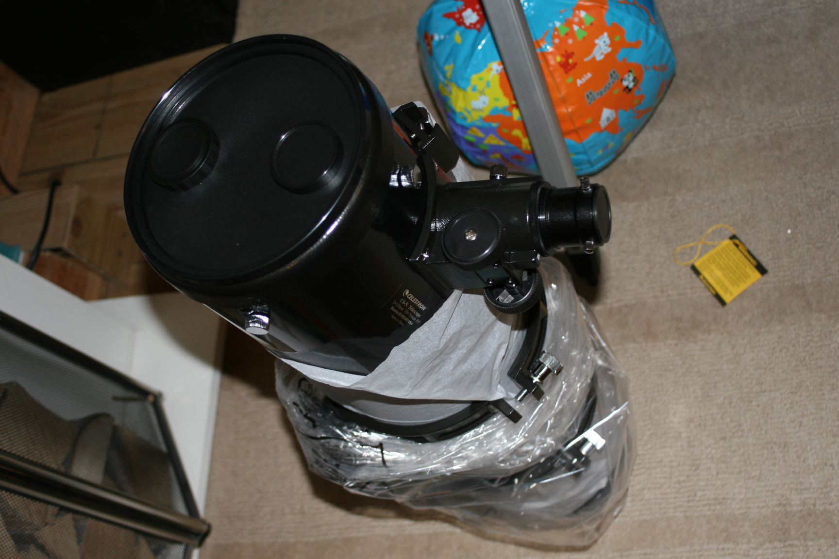 Celestron C6-N 'Halloween' Newtonian Unboxing - Member Equipment Reviews -  Stargazers Lounge